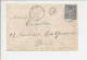 Lettre De Flamanville (La Manche) Pour Paris De 188? - Type Sage 15 - 1876-1898 Sage (Type II)