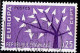 France Poste Obl Yv:1358/1359 Europa Cept Arbre à 19 Feuilles (TB Cachet Rond) - Used Stamps