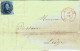 Médaillon N°4 Margé + Voisin S/LAC Obl P76 LOUVAIN (15.10.1850) Vers LIEGE - 1849-1850 Medallones (3/5)