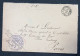 Cachet INTENDANCE MILITAIRE SAINT MALO Sur Devant De Lettre Franchise Militaire 21 Juin 15 Trésor Et Postes 78 - 1. Weltkrieg 1914-1918