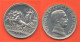 Italia 5 Lire 1914 Copia In Metallo Bianco Token Gettone Faux Falso - Other & Unclassified