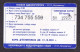 2002 ВЛ Remote Memory Russia ,Udmurt Telecom-Izhevsk,Dialogue Without Borders,250 Units Card,Col:RU-PRE-UDM-0100 - Rusland