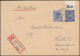 935P OR Ndgz Ziffer Mit 957 Arbeiter 80 Pf Orts-R-Brief HALLE/SAALE 23.2.1948 - Sonstige & Ohne Zuordnung