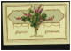 Ansichtskarte Namenstag Glockenblumen Mit Glücksklee, REGENSBURG 2.12.1912 - Sonstige & Ohne Zuordnung