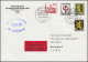 Erste Mischfrankatur DDR - Deutsche Post Als Eil-Brief BERLIN 17 - 2.7.1990 - Sin Clasificación