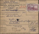 114 Abtei Tholey EF Auf Auslands-Postanweisung ST. INGBERT 27.7.31 Nach Berlin - Lettres & Documents