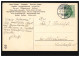 Prägekarte Veilchenblumen Im Regenschirm, FRIEDENAU 7.3.1908 - Autres & Non Classés