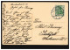 Prägekarte Namenstag Landschaftsbild Mit Brücke Fluss Enten OSNABRÜCK 4.11.1910 - Other & Unclassified