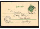 Bahnpost EUSKIRCHEN-NEUSS ZUG 132 - 15.11.1901 Auf Prägekarte Landschaft - Altri & Non Classificati
