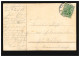 Prägekarte Drei Mädchen Auf Der Leiter Mit Blumen Und Brief, TETTNANG 5.9.1908 - Other & Unclassified