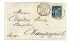 Courrier Facture An 1890 Banque S. WOLFF à BESANCON 25 Doubs Pour Banquier Cousin à CHAMPAGNOLE 39 JURA - 1876-1898 Sage (Type II)