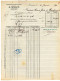 Courrier Facture An 1890 Banque S. WOLFF à BESANCON 25 Doubs Pour Banquier Cousin à CHAMPAGNOLE 39 JURA - 1876-1898 Sage (Type II)