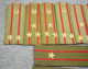 Large Lot Of Vintage USSR Shoulder Straps 5 Pairs - Uniformes