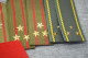 Delcampe - Large Lot Of Vintage USSR Shoulder Straps 5 Pairs - Uniform