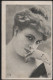 REGNO  Cartolina " Ritratto Di Donna ". Viaggiata Da Vicenza A Napoli Il 6 Febbraio 1924 - Marcofilía