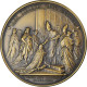 France, Médaille, Ludovicus XV Rex - Louis XV, History, Vivier, SUP, Bronze - Andere & Zonder Classificatie