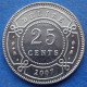 BELIZE - 25 Cents 2007 KM# 36 Independent Since 1973 - Edelweiss Coins - Belize