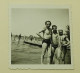 A Young Girl, A Boy And A Man On The Beach - Anonyme Personen