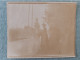 50 YQUELON  VOITURE ATTELAGE ANE   Photo Originale 30 Aout 1901 12.78 X 10 Cm - Europe