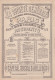 Boer War Kruger Joubert Transvaal Orange And Natal Map Advert For Société Générale Insurance - Afrique Du Sud