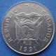 ECUADOR - 50 Sucres 1991 "Mask Of The Solar Deity" KM# 93 Decimal Coinage (1872-1999) - Edelweiss Coins - Ecuador