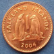 FALKLAND - 1 Penny 2004 "Penguins" KM# 130 British Colony Elizabeth II Decimal Coinage (1971-2022) - Edelweiss Coins - Falklandinseln