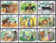 Bhutan 340-348,349,350 Sheets,MNH. Scenes From Disney's The Jungle Book,1982. - Bhután