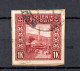 Bosnia Herzegowina 1906 Old IMPERVED Definitive Stamp (Michel 42 U) Used On Coverpart - Bosnia Erzegovina