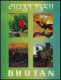 Bhutan 104-104G,104Ch, 104Gi, MNH. Mi 297-304,Bl.29-30. Birds 1969.3-D Stamps. - Bhutan