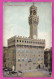 294088 / Italy - FIRENZE - Palazzo Vecchio PC 1917  USED 5+5 Cent. Victor Emmanuel III , Italia Italie - Storia Postale