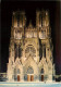 51 - Reims - Cathédrale Notre Dame - La Façade Ouest Illuminée - Vue De Nuit - CPM - Carte Neuve - Voir Scans Recto-Vers - Reims