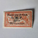 SYRIE POSTES N° 17 POSTE PAR AVION O M F 10 PIASTRES 2f Signature  FRANCE Timbre Francais Colonie Française Protectorat - Unused Stamps