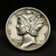 1 MERCURY DIME 10 CENTS ARGENT 1940 PHILADELPHIE USA / SILVER - 1916-1945: Mercury (Mercurio)