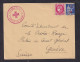 Lettre Obl 1941 .- Cachet CRF Comité Du Teil (Ardèche) - 1921-1960: Modern Period