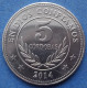 NICARAGUA - 5 Cordobas 2014 KM# 90a Monetary Reform (1912) - Edelweiss Coins - Nicaragua