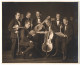 Fotografie Hermann Brühlmeyer, Baden Bei Wien, Gitarren Virtuose Alfred Ronndorf Mit Seiner Band  - Famous People