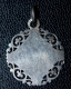 Beau Pendentif Médaille Religieuse De Communion Fin XIXe - Argent 800 - Silver Religious Medal - Religion & Esotérisme