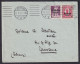 Lettre Aff Timbre Surcharger " Deutsches Reich" Obl. Nürnberg 21.07.1921 Pour Lausanne. - Sonstige & Ohne Zuordnung