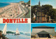 DONVILLE LES BAINS .  CP Multivues - Other & Unclassified