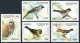 Cambodia 1397-1401,1402,MNH.Mi 1476-1480,Bl.211. Birds 1994.Remiz Pendulinus, - Cambodge
