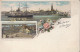 ANTWERPEN      SOUVENIR D'ANVERS      LITHOGRAPHIE         2 SCANS - Antwerpen