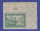 Dt. Reich 1924 Bauwerke 1 Mark Mi.-Nr. 364X Eckrandstück OR Postfrisch ** - Unused Stamps