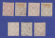 Dt. Reich 1924 Flugpostmarken Holztaube Mi.-Nr. 344-350 Gestempelt - Used Stamps