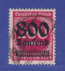 Dt. Reich 1923 Wertstufenaufdruck 800 Tsd. Mark  Mi.-Nr. 303A O Gpr. INFLA  - Gebruikt