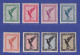 Dt. Reich 1926 Flugpostmarken Adler Mi.-Nr. 378-384 Ungebraucht * - Neufs