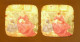 Scène De Genre * Lecture Livre Mère Enfant * Photo Stéréoscopique Colorisée Par Transparence 1860/65 - Stereo-Photographie