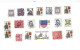 Collection De 100 Timbres  Oblitérés. - Collections, Lots & Series