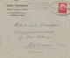 1940 - ALSACE - CACHET CONVOYEUR BAHNPOST SAAL STRASSBURG ZUG 373 - ENVELOPPE De MUTZIG => MULHAUSEN - Briefe U. Dokumente