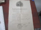 1827 AUXERRE  ACTE MANUSCRIT NOMMANT UN MEMBRE DE LA COMMUNE DE CHILZY - Historical Documents