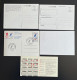 France 1991/92 - Lot De 5 Documents De La Poste - Documents Of Postal Services